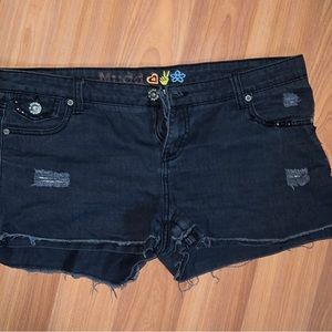 Reposh! Black Mudd brand Jean shorts!